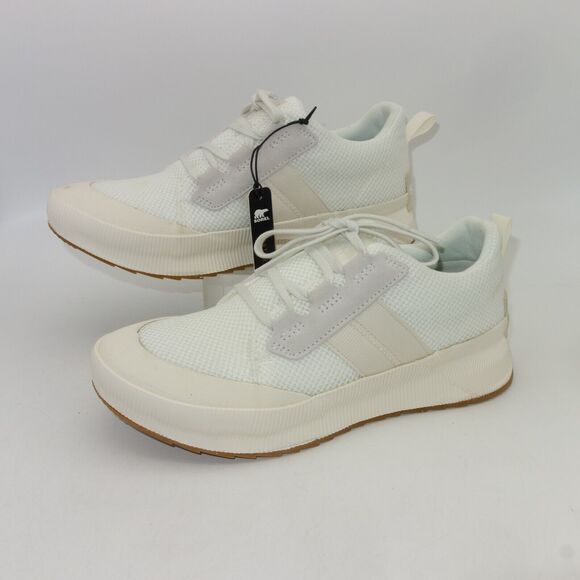 NEW Sorel Out N About III Low Women's 9 Sneakers Shoes Sea Salt Chalk Cream - Picture 3 of 15